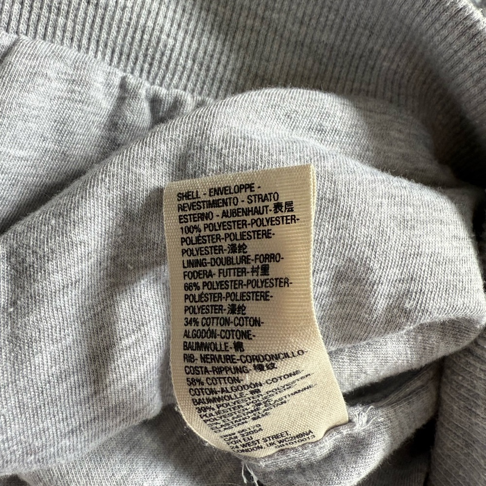 Anthropologie Saturday Sunday Size M Gray Nanette Sherpa Jersey Lined Hoodie - Picture 8 of 8